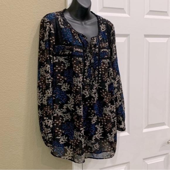 Anthropology top boho blouse size 1X - Picture 1 of 13